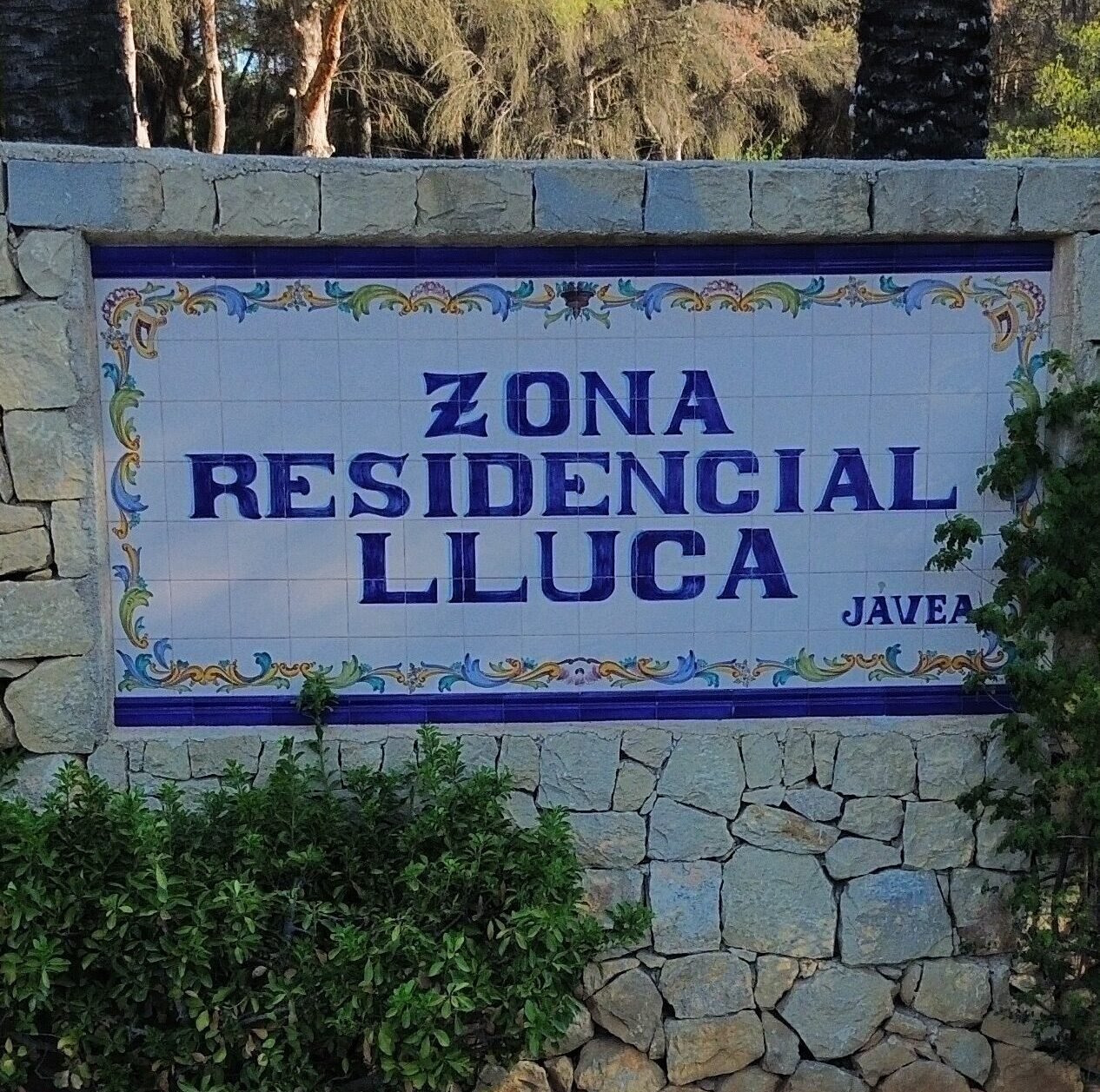 Urbanaandijing La Lluca in Javea