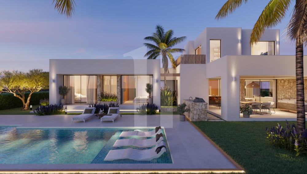 New build villa KISMET for sale in Javea with sea views.