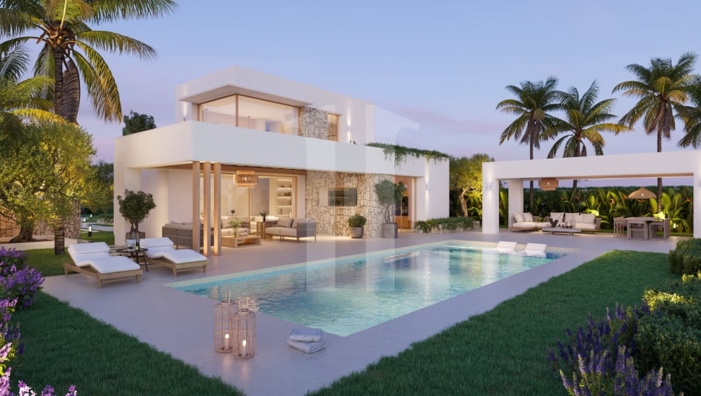 New build villa MAKTUB for sale in Javea with sea views