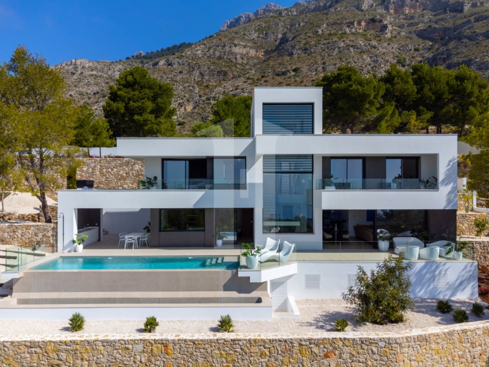 Villa en venta en Altea con vistas al mar