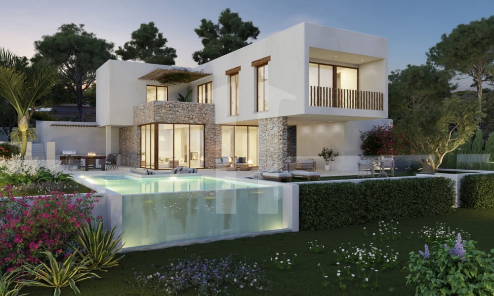 Ibiza-style villa for sale in Javea