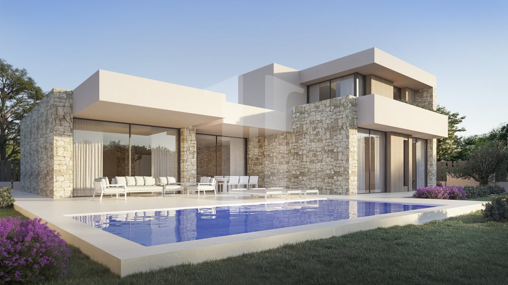 Villa en venta en Denia: Sofisticación y Confort en Dos Niveles