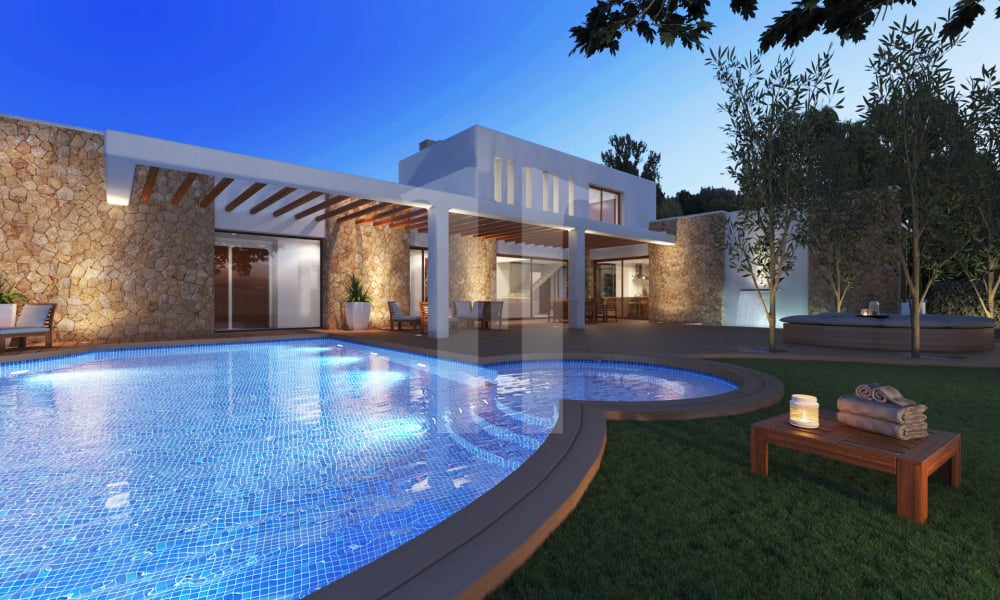 Plot with project and licence in the Valsol residential.