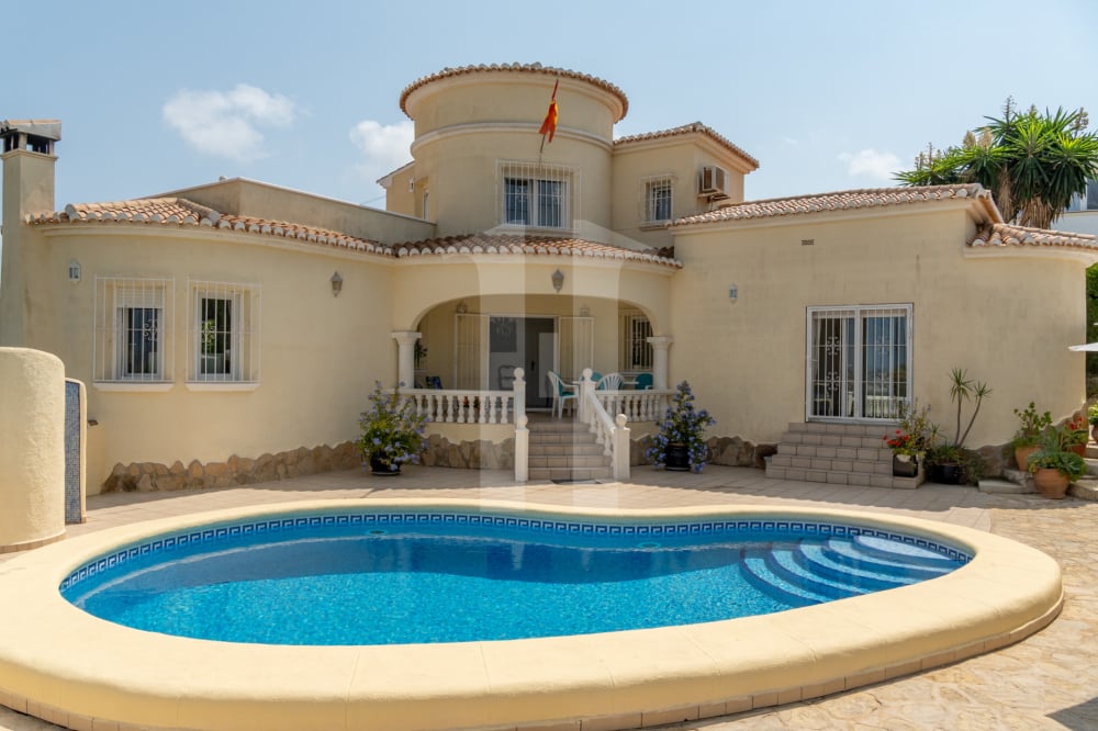 Villa con vistas panorámicas en Jávea