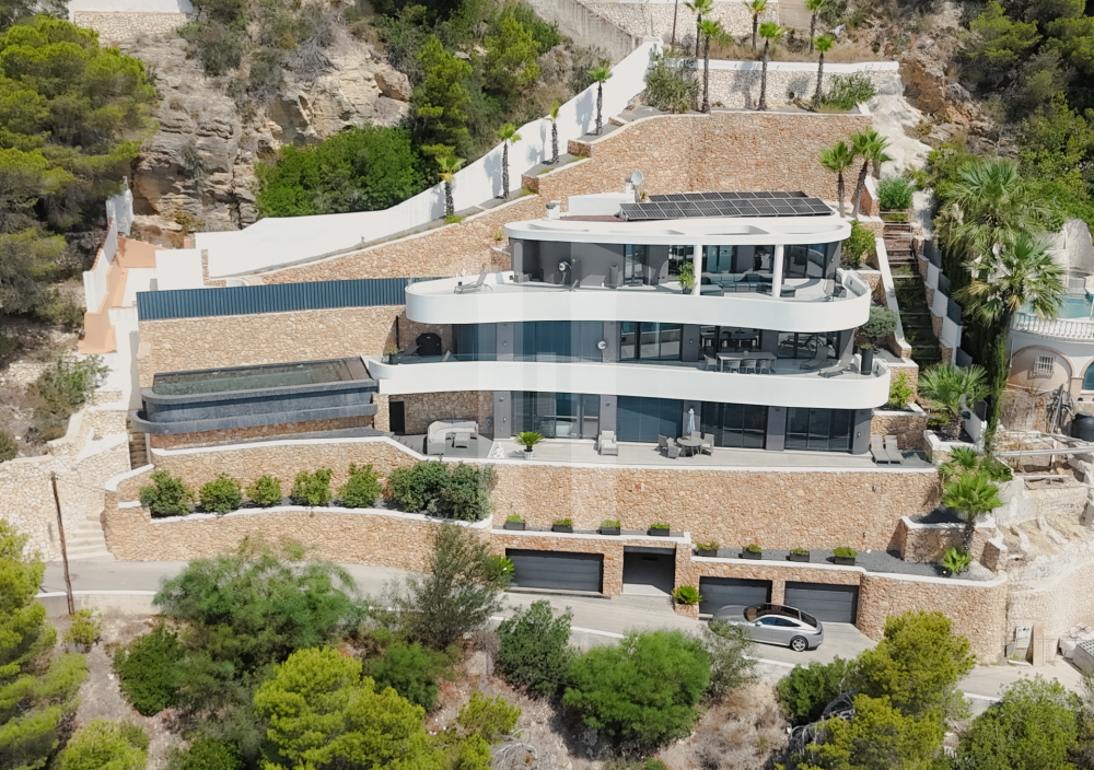 Exclusive Designer Villa with Panoramic Sea Views in Jávea.