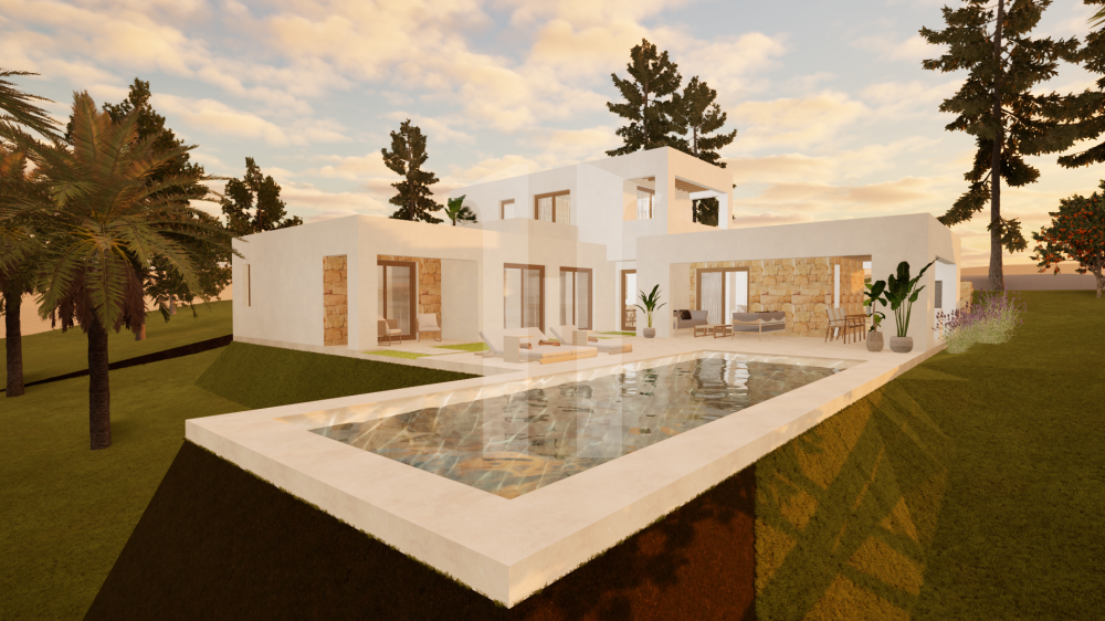 Newly built villa for sale in Jávea – Contemporary design and Steel Frame construction