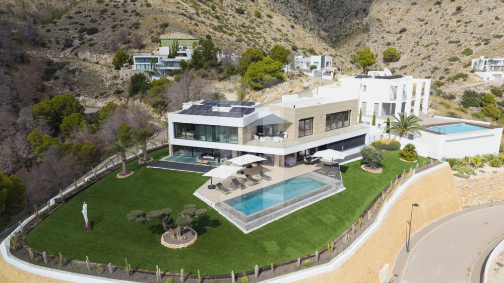 Villa Eclipse à vendre à Altea La Vella avec vues panoramiques sur la mer