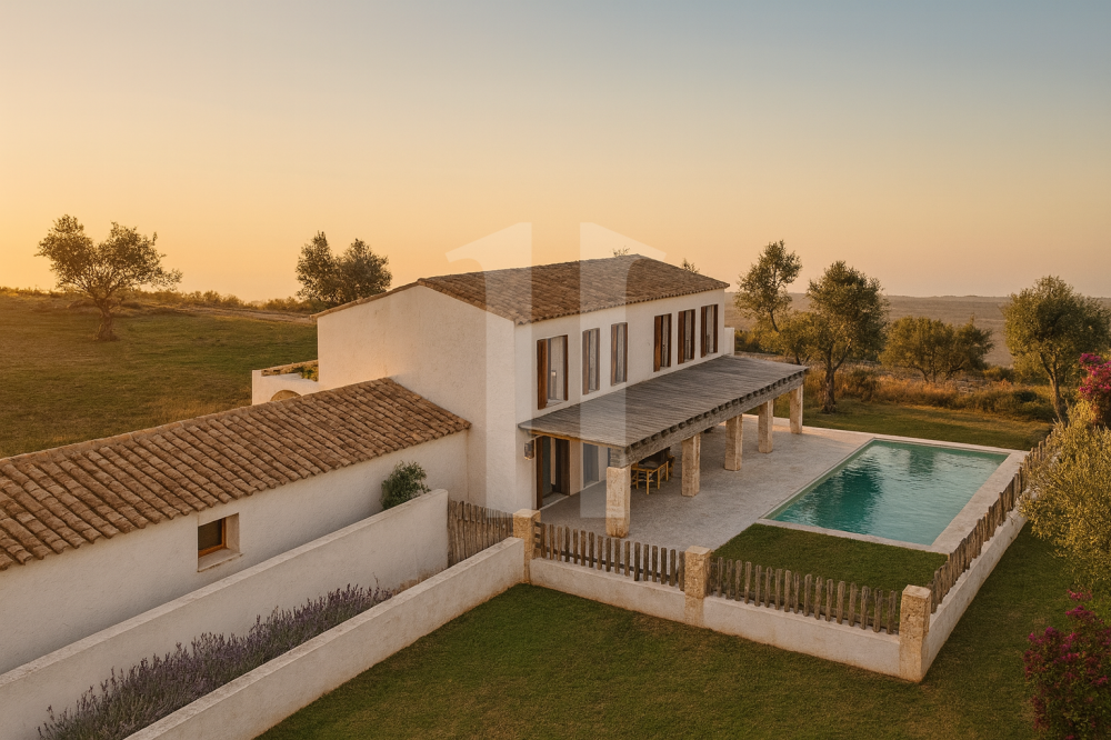 Única Finca de lujo estilo Mediterránea  a solo 5/10 minutos de servicios, playa y colegios