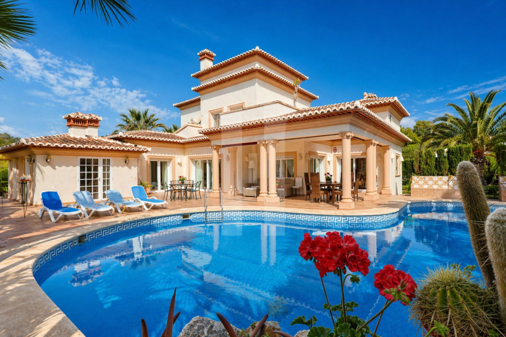 Villa élégante à Costa Nova avec de grands espaces, piscine et extérieurs de rêve