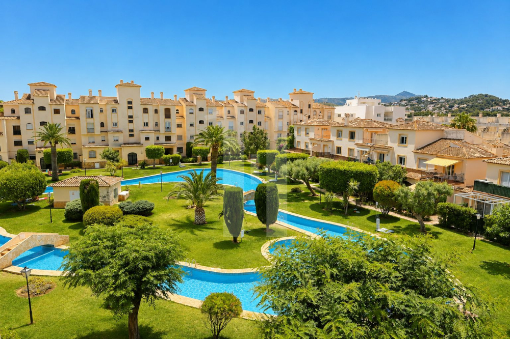Viva a un Paso del Mar: Apartamento de 2 Dormitorios con Piscina y Parking